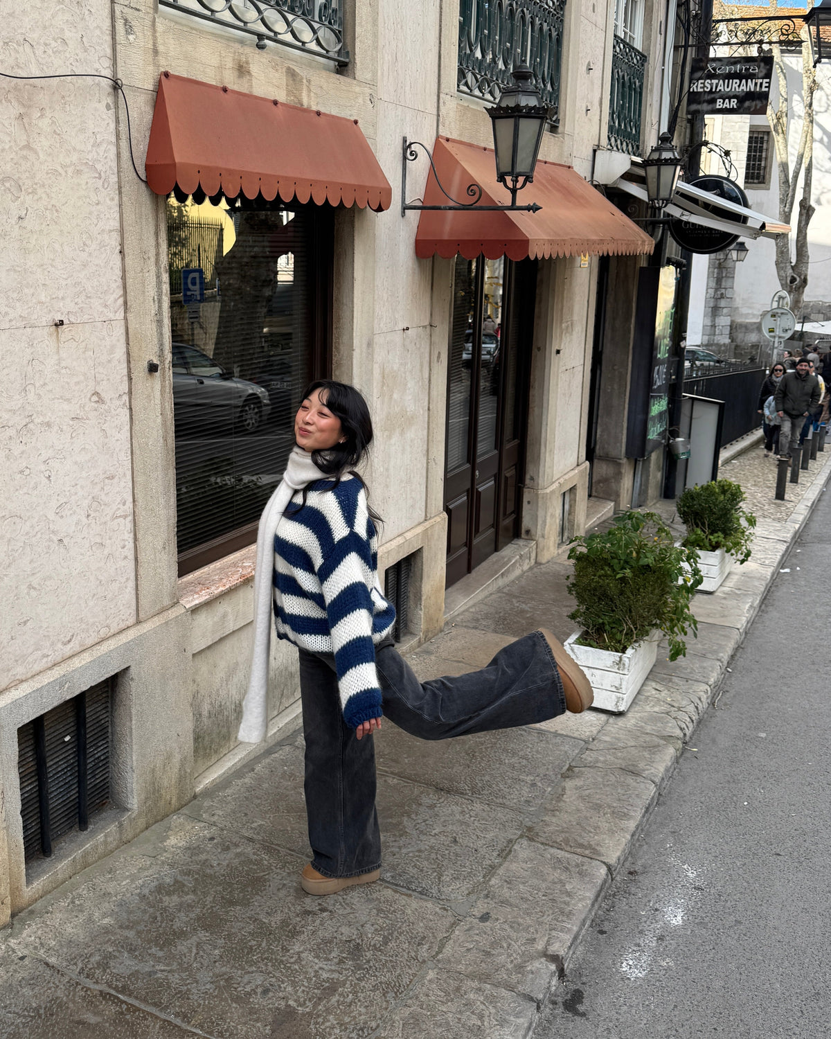 Anna Olympia Knit - Navy