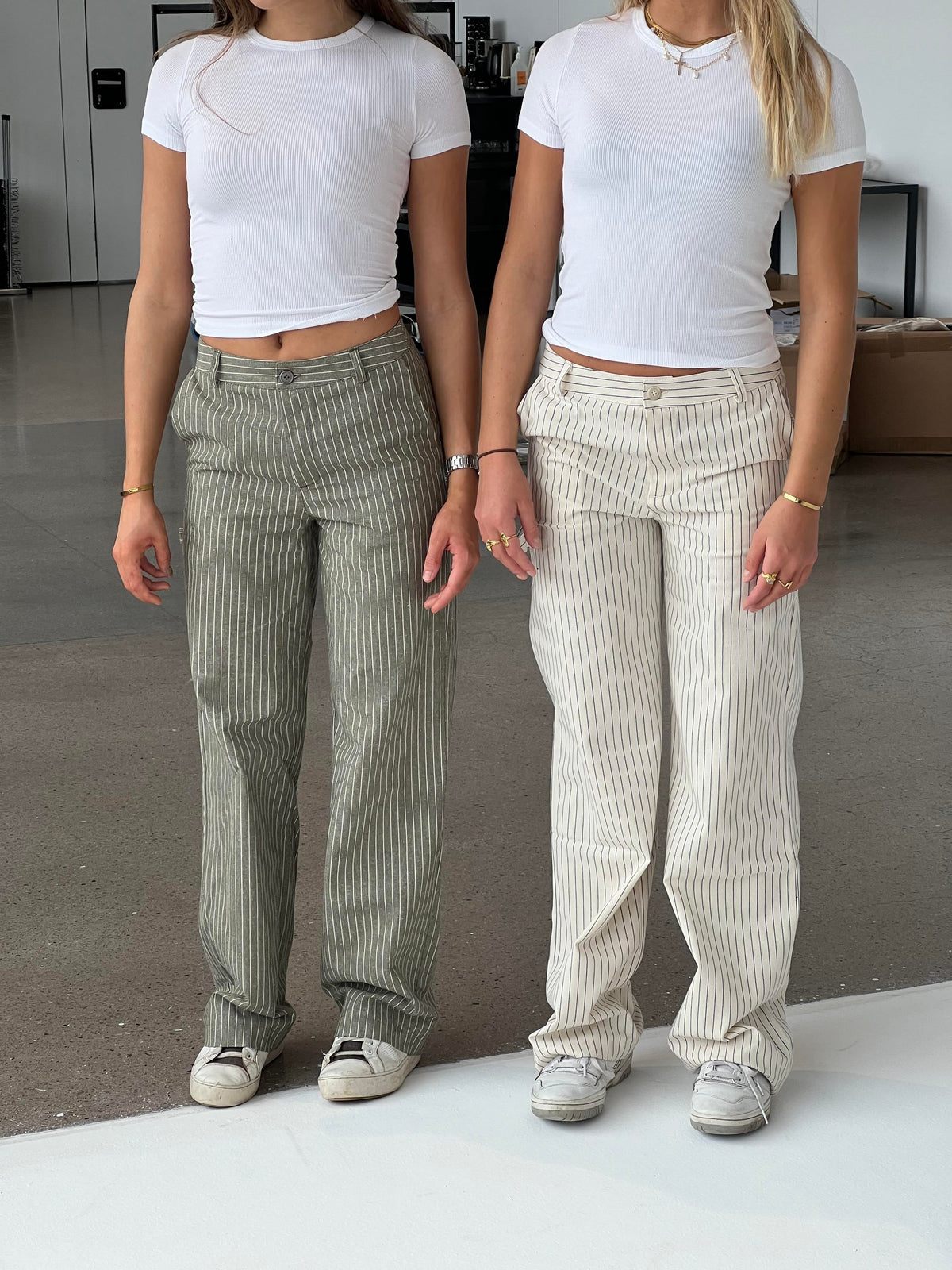 Statement pants - Khaki
