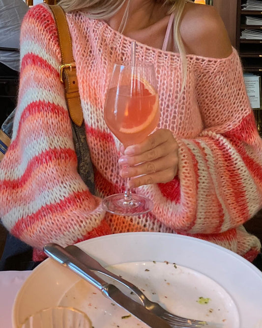 Helin knit - Red/orange