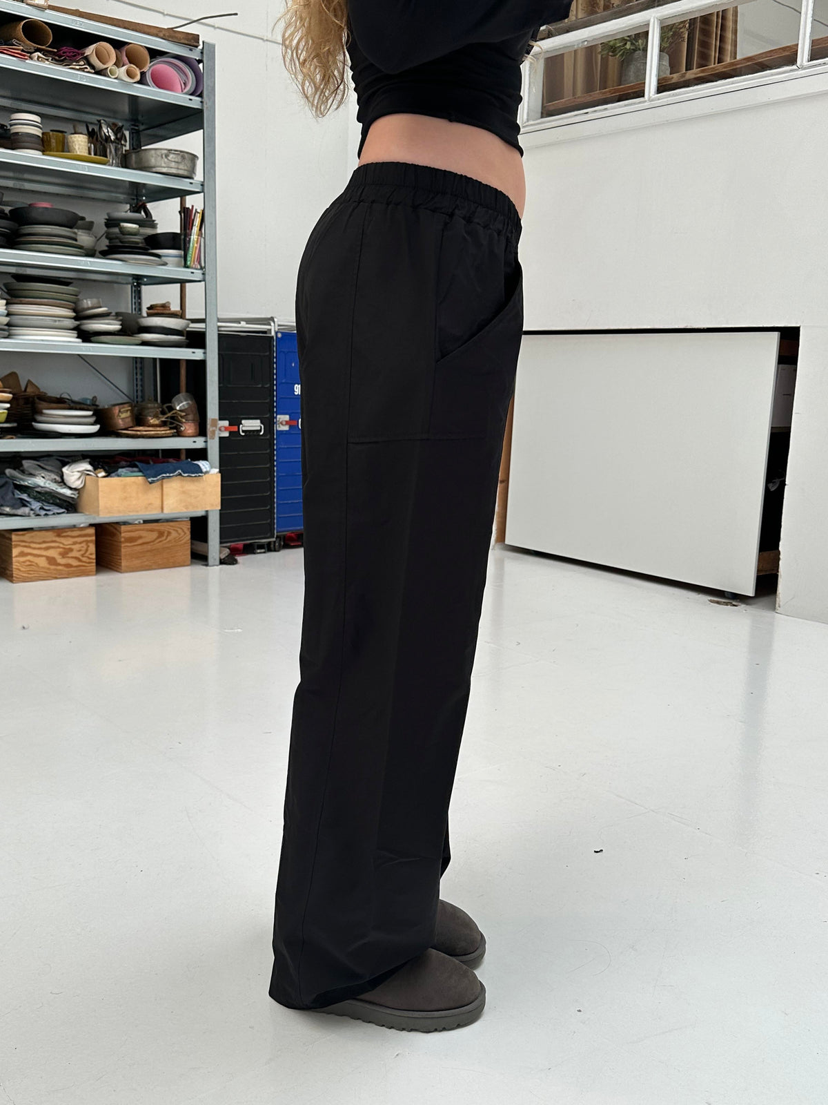 Tiff track pants - Black