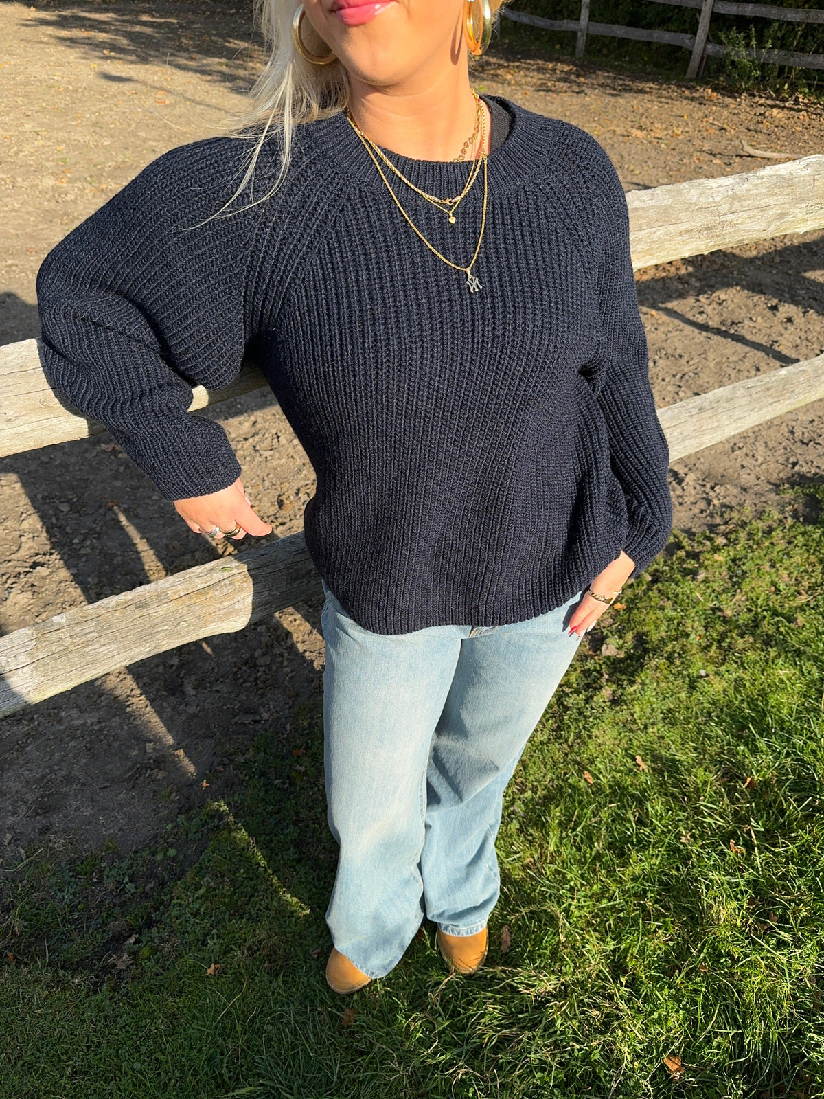 Candie knit - Navy
