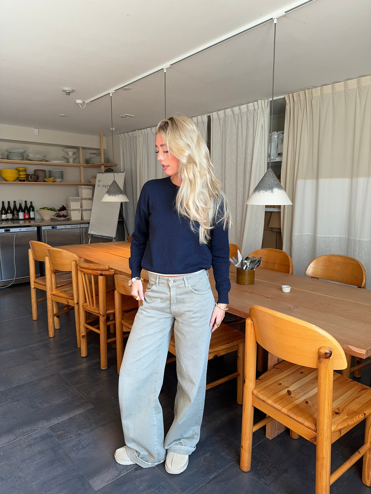 Mellie knit - Navy
