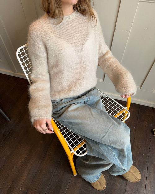 Elara mohair knit - Beige