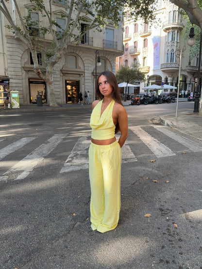 Tuliava pants - Yellow