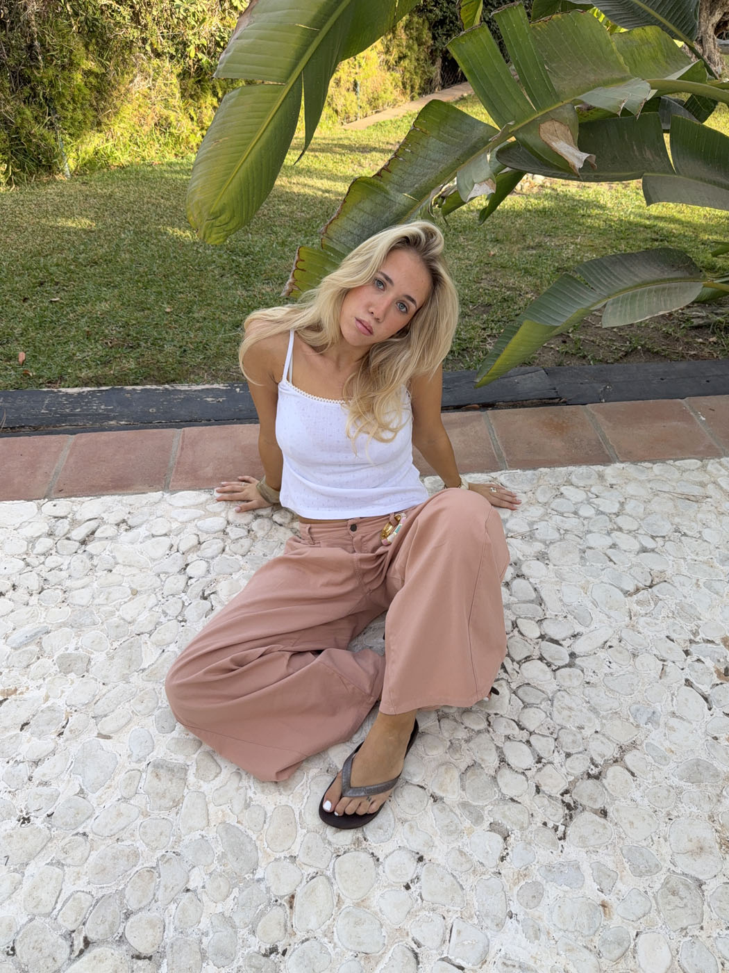 Chamomile pants - Dusty pink