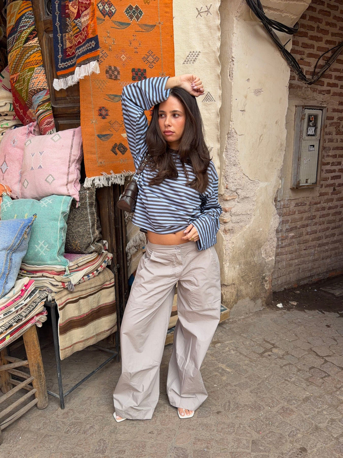 Takina cargo pants - Beige