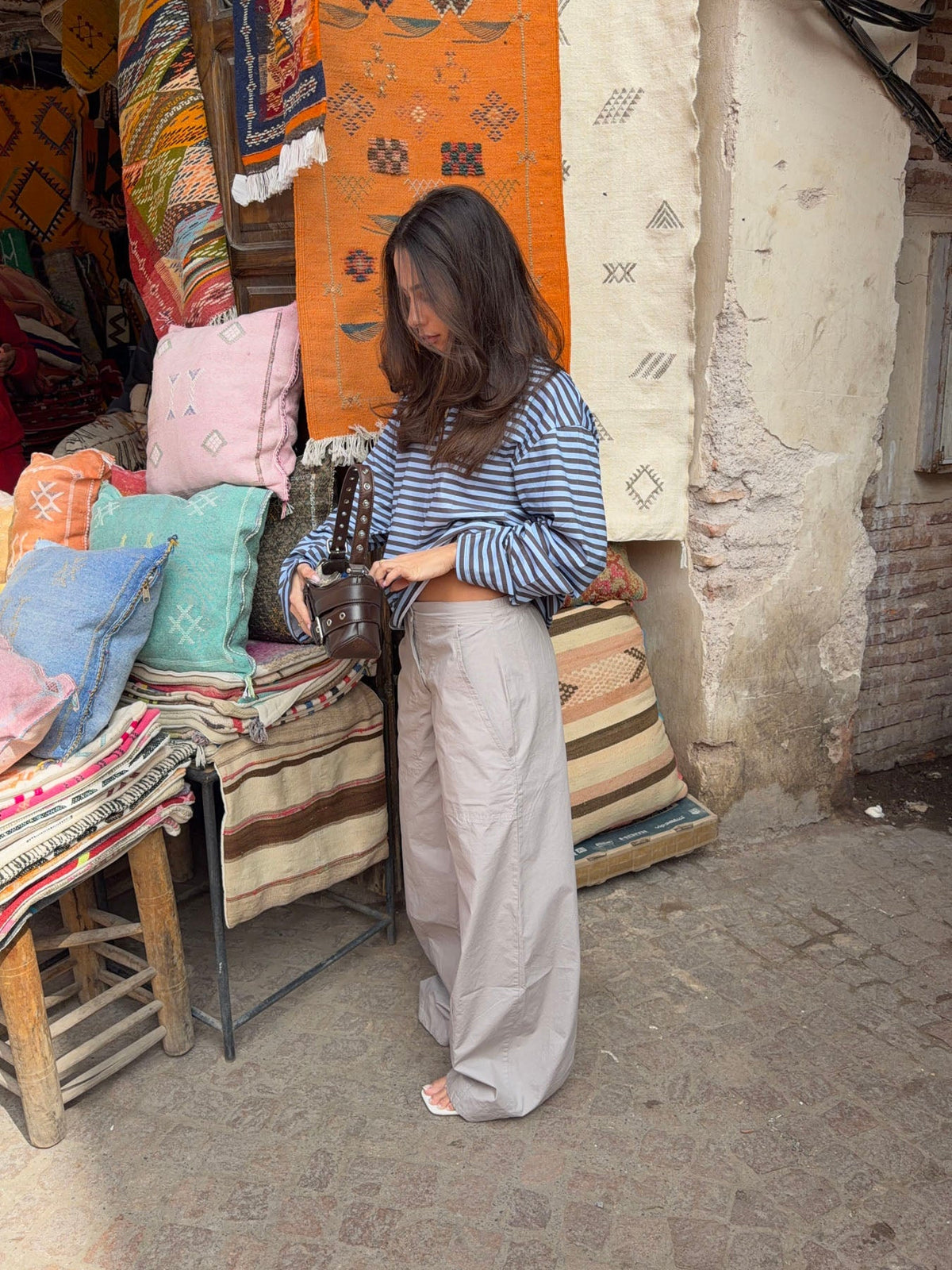 Takina cargo pants - Beige