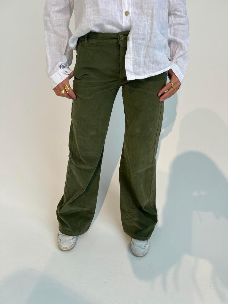 Didde corduroy pants - khaki