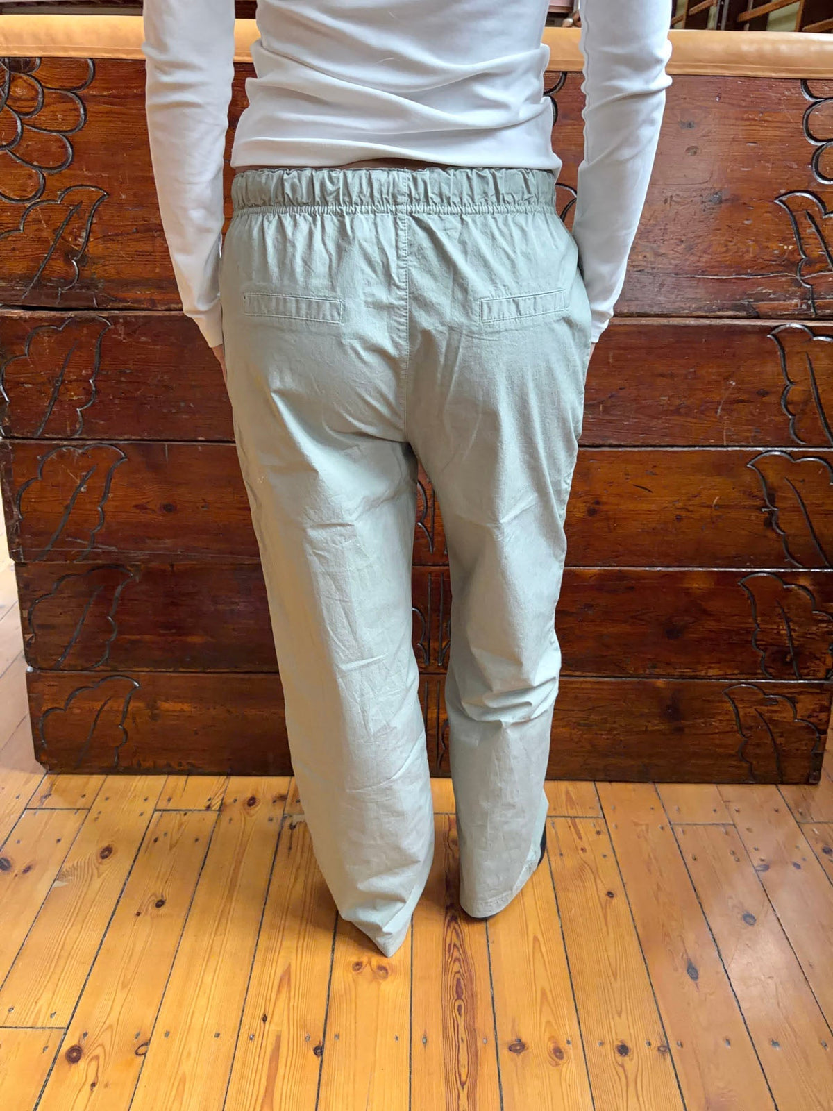 Thora straight pants - Green
