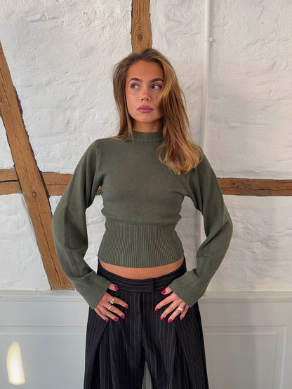 Lior waist fitted knit - Green