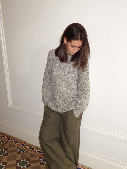 Jeala knit - Grey/beige