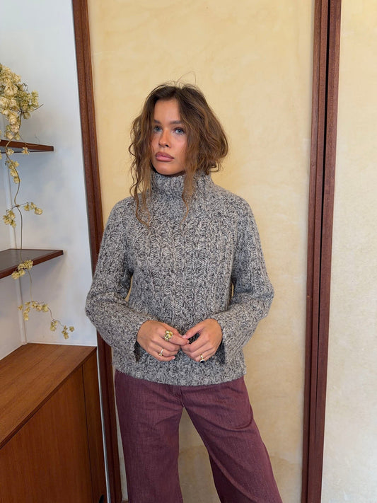 Tikka knit sweater - Grey