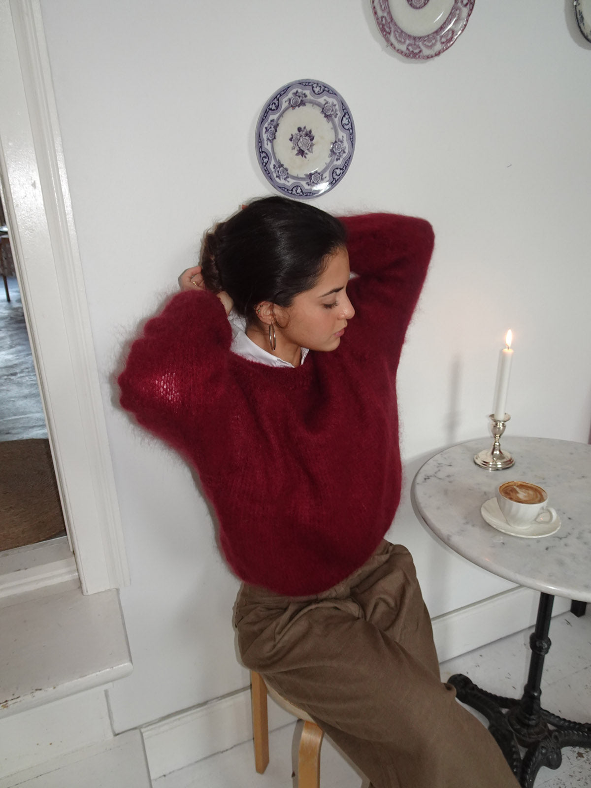 Benny knit - Red