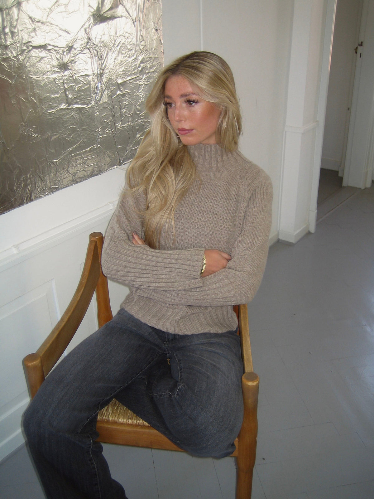 Alyssa turtleneck - Beige