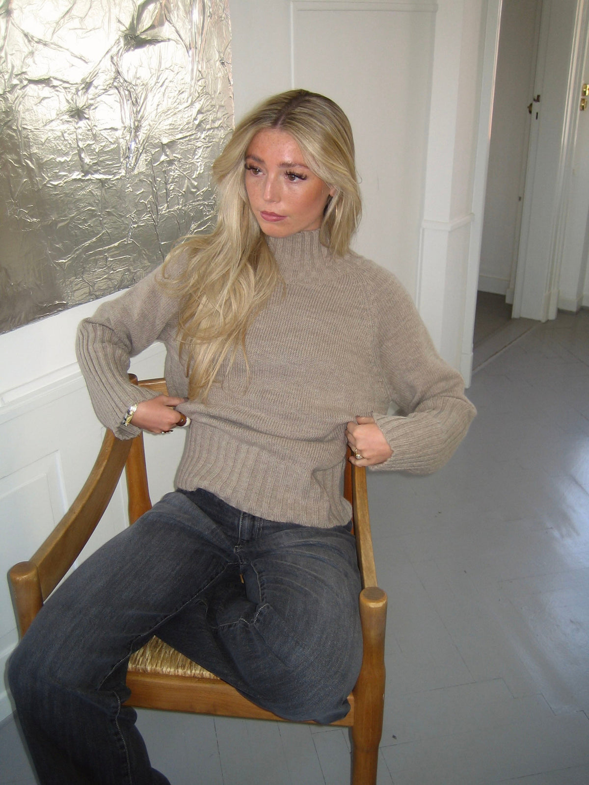Alyssa turtleneck - Beige