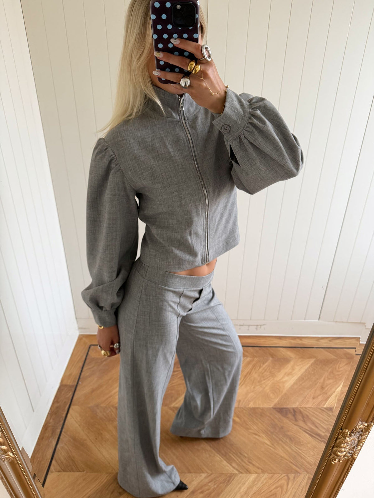 Scandivv suit pants - Grey