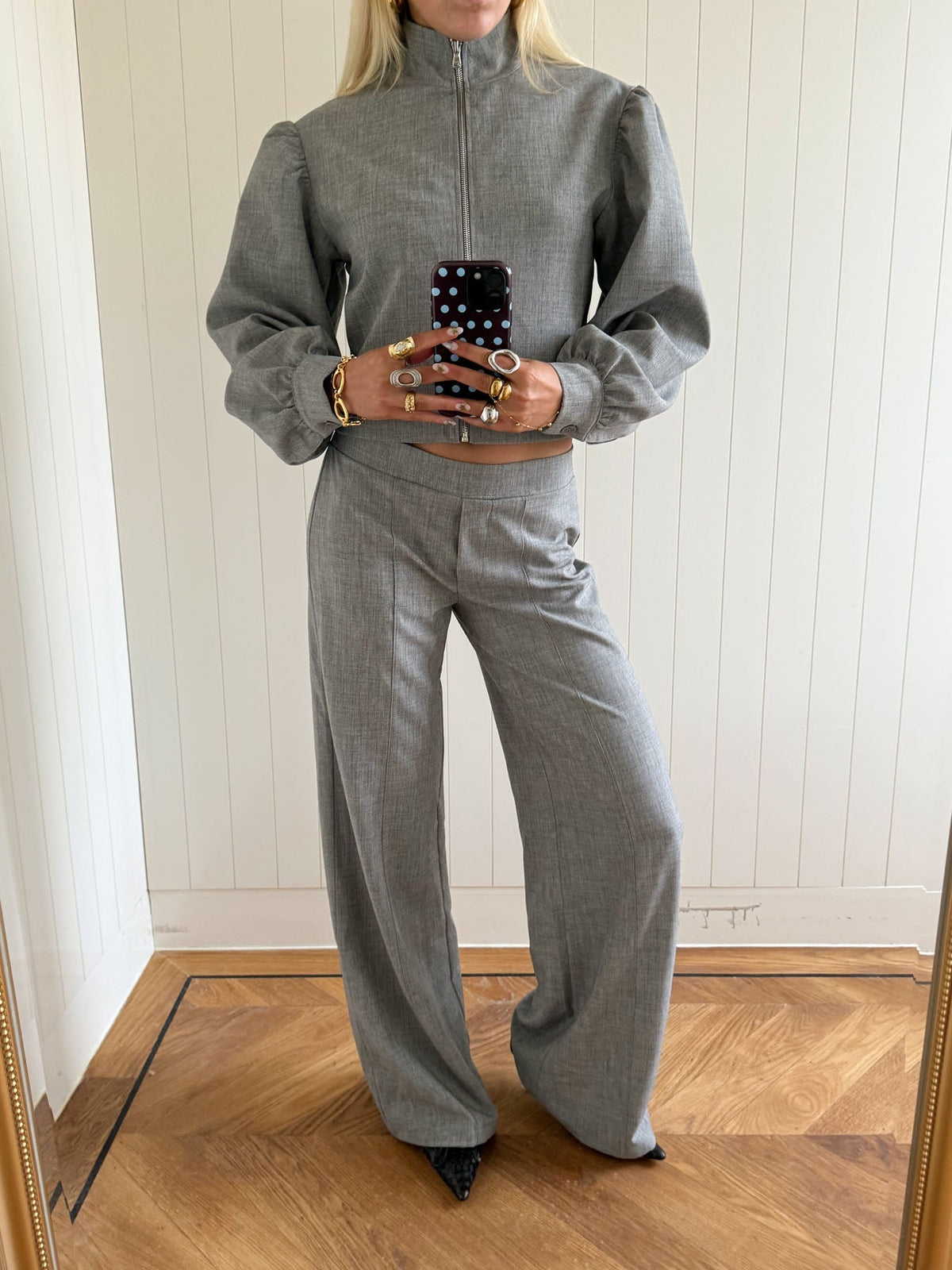 Scandivv suit pants - Grey