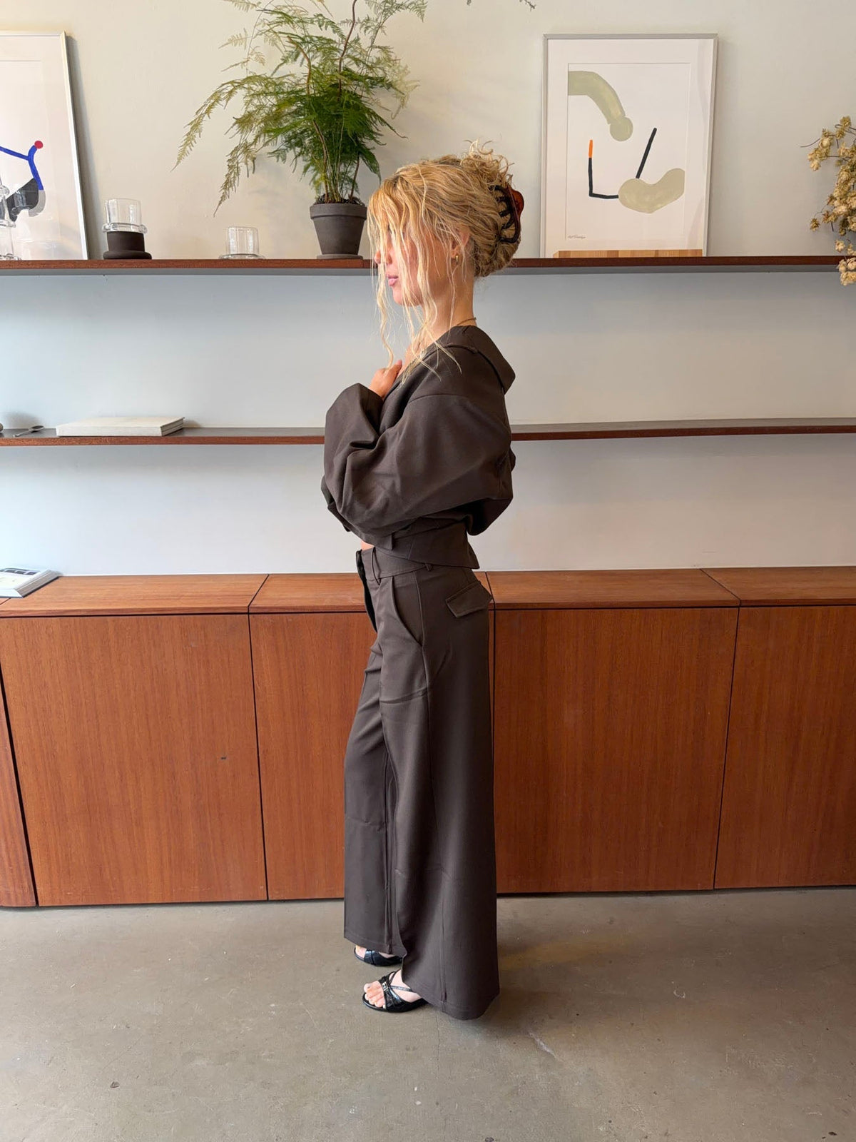 Alma suit pants - Brown