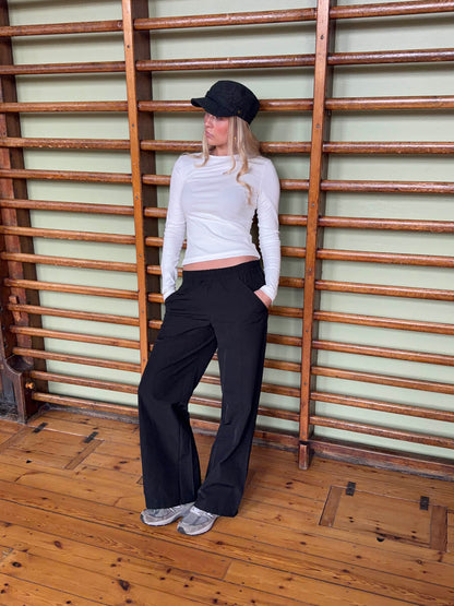 Tiff track pants - Black