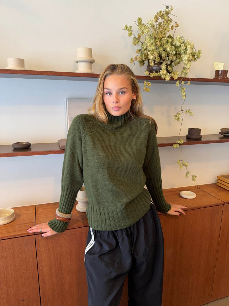 Alyssa turtleneck - Green