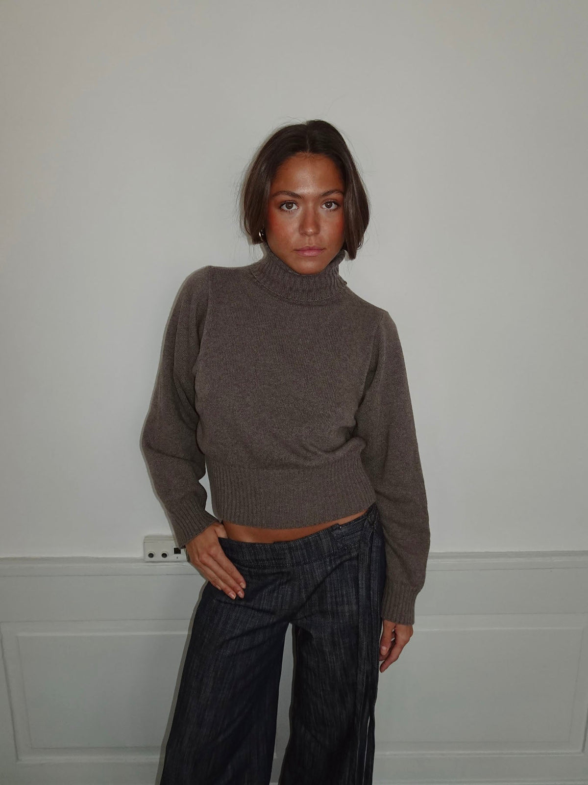 Vivina turtleneck - Brown