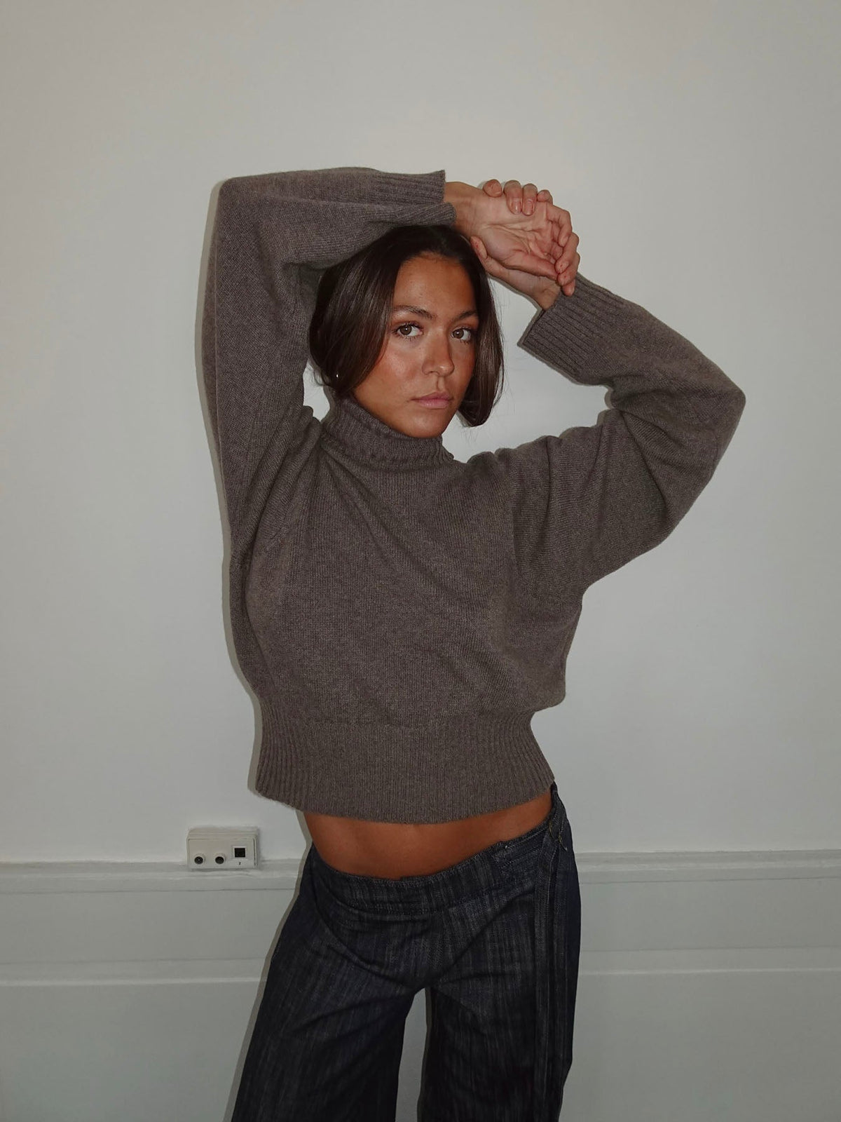 Vivina turtleneck - Brown