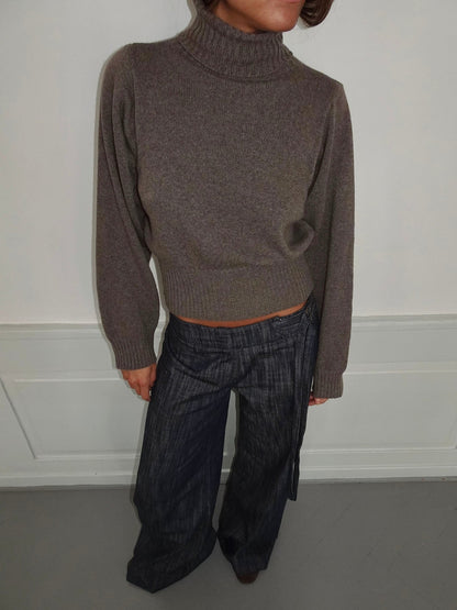 Vivina turtleneck - Brown